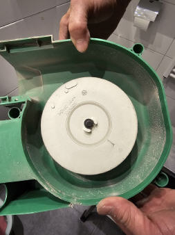 Abluftventilator verschmutzt